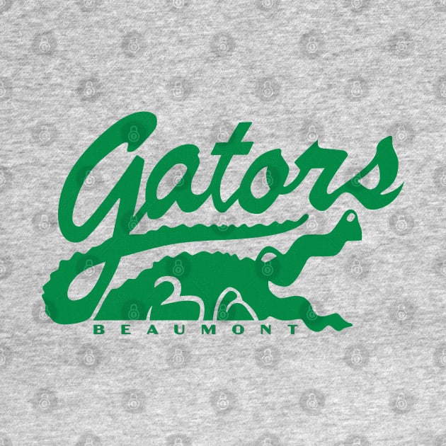 Defunct Beaumont Golden Gators Minor League Baseball 1986 by LocalZonly